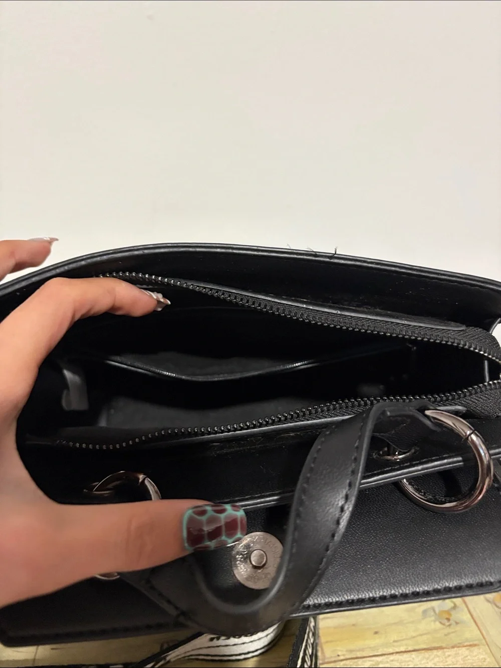 Steve Madden compact quilted